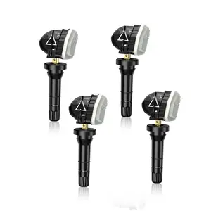 (4PCS) Pre-Programmed TPMS Sensor 433MHz-Compatible with Chevy, GMC, Cadillac & Buick - Camaro, Cruze, Malibu, Silverado, Sierra, Terrain, Yukon, Lacrosse,Tire Pressure Monitoring Sensor,13598773
