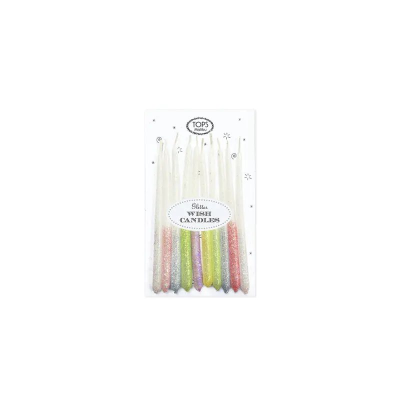 TOPS MALIBU | Glitter Wish Candles Multi Color