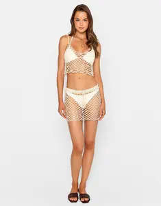 Bianca Mini Skirt - Ivory