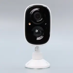 2 Pack 2.5K Security Camera Wireless Outdoor, CINMOORE Battery Powered Outdoor Camera Person Detection, Magnetic Mount Cameras for Home Security, Color Night Vision, Spotlight, Siren Alarm, 2-Way Talk