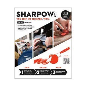 SHARPOW® Shipping Kit for Mail-in Sharpening