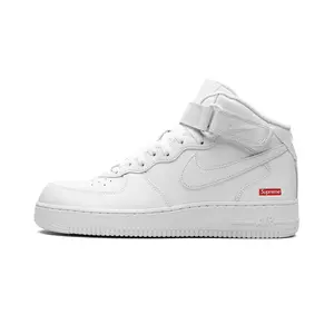 Air Force 1 Mid "Supreme - Mini Box Logo White" FZ8784 100 Air Force 1 Mid "Supreme - Mini Box Logo White" FZ8784 100
