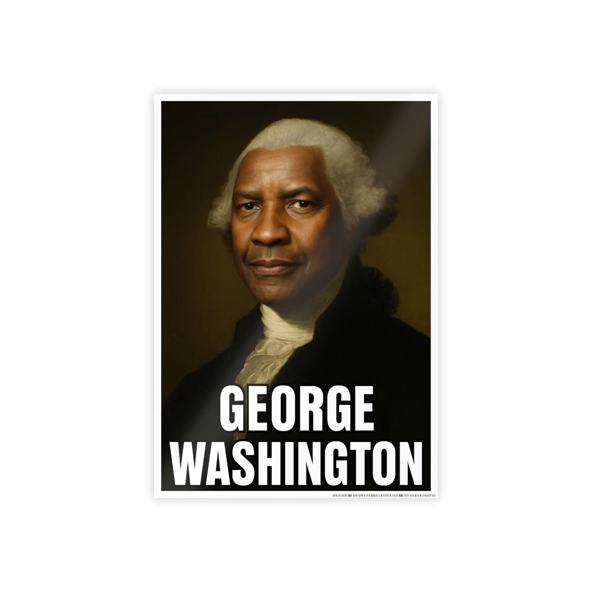 DENZEL x GEORGE WASHINGTON POSTER