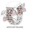 Fashion Watch Band with Cute Pendant, Smartwatch Strap for iWatch Series 10 9 8 7 6 5 4 3 2 SE, Wearable Tech Accessories for Women, Smart Watch Straps, Smart Watch Accessories, Smartwatch Compatible Bands (Band Only)