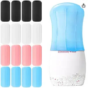 1 set of 8 Silicone Bottle Covers Travel Essentials for Women Men, Beach Vacation Essentials, Travel Size Toiletries Accessories, Cruise Ship Essentials, Must Haves, Organized Storage, Leak Proofing, Travel Bottle Organizer