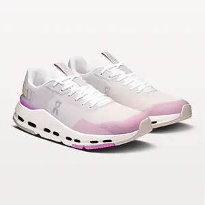 On Women's Cloudnova Form 2 Trail Running Shoes, Pearl & Raspberry, Full Size
