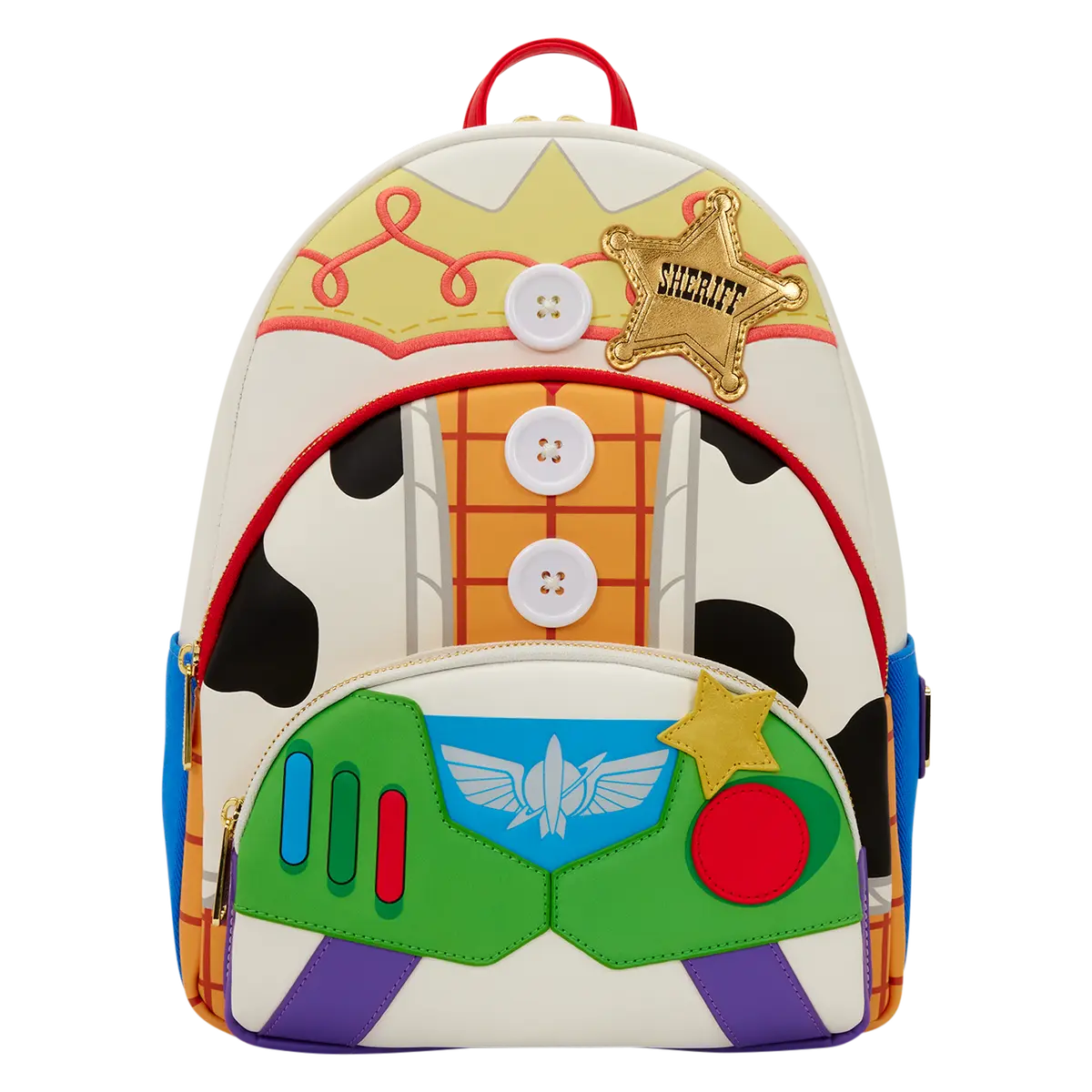 Toy Story 5 Triple Pocket Mid-Size Backpack Toy Story 5 Triple Pocket Mid-Size Backpack