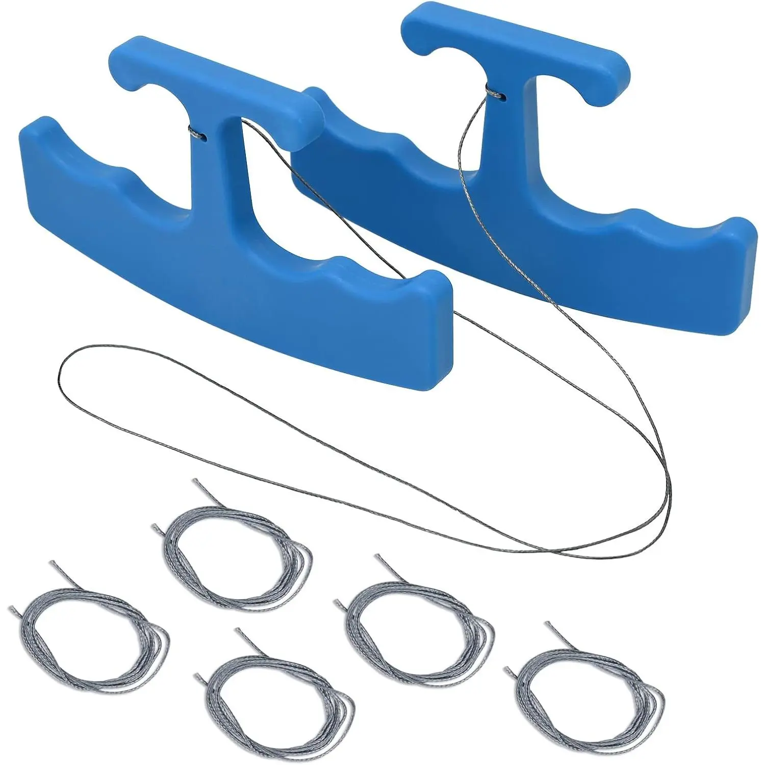 PlateLine Remover  Emblem  with 5 count 60CM PE Cord for Easily Remove  Logos, Nameplates, Badges and Paste Signs Plates, Plastic  Shape Aid Vinyl Wrap Tools