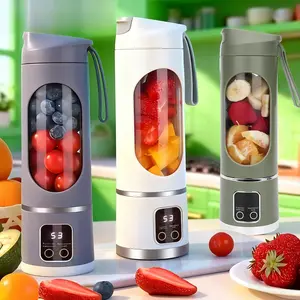 Ultimate Portable Blender! USB Rechargeable & Compact for Smoothies On-The-Go - Perfect Travel, Back To School & Gym! Leak Proof Design, Makes Shakes & Baby Food in Seconds cup juicer rechargeable mini blender vegetable