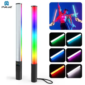 Handheld LED Stick Light, Video Light Lamp, 18.1 Inch Full Color Portable RGB, 2500k-9000k, Rechargeable Battery, Various Scene Modes for Photography & Videography