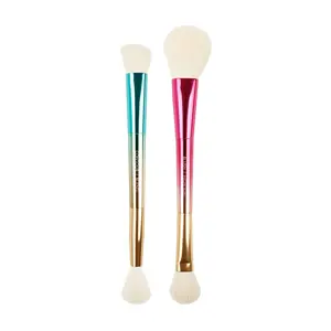 MOTD Cosmetics Party of Two Dual Ended Face Brush Set