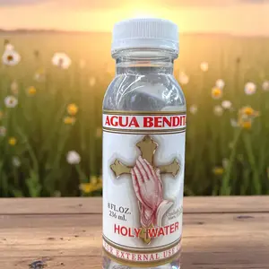 Holy Water 8oz / Agua bendita 8oz Beverage Natural Taffy Healthy