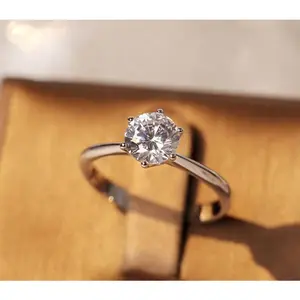 New ring, zircon fashion wedding diamond ring, open ring, Korean version of female mozzarella live adjustable
