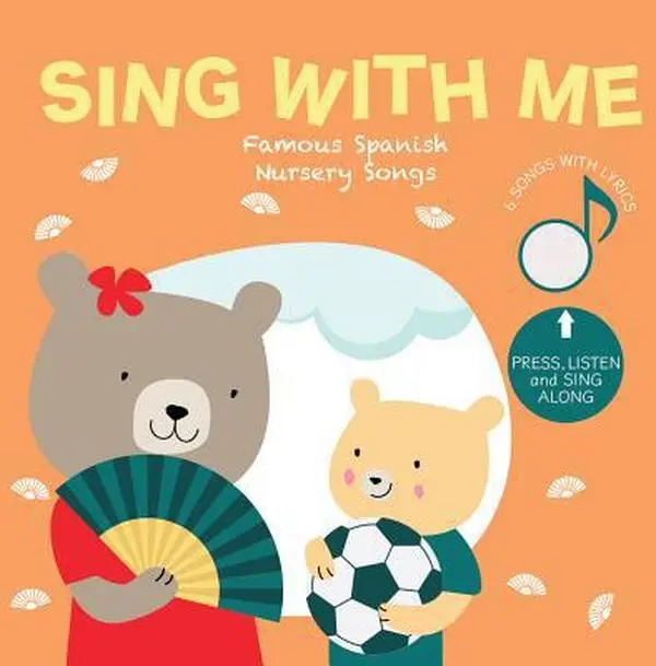 Used Children's Book - Sing with Me Famous Spanish Nursery Songs by Cali's Books (Unknown Author) for Preschool Learning, Nursery Rhyme, Toddler & Kid Use (Educational School & Office Stationery Supply), Childrens Books, Preschool Learning Book