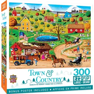 Town & Country - Share in the Harvest 300 Piece EZ Grip Puzzle