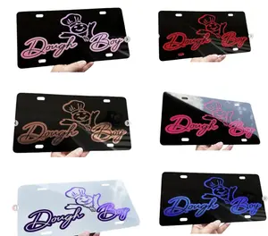 Dough Boy Camo License Plate , Perfect Gift - Lightweight 12 x 6 Aluminum Material