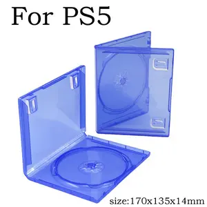 Replacement Case For PS5 Game, PlayStation 5 Game Case, Spare Blue Game Blu-Ray Box, Disk Accessories, Pick a Quantity