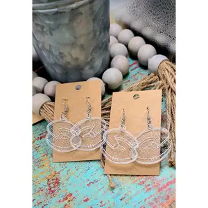 Glitter Chair Earrings