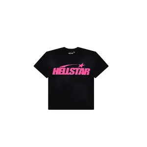 Hellstar Classic Tee Black/Pink (Regular Print)