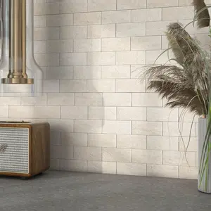 Peel and Stick Backsplash for Kitchen,Bathroom Wall Backsplash Tile Peel and Stick Shower Tiles (10sheets,Rustic Beige)