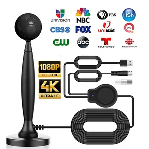 Smart HD Digital TV Antenna, Indoor Digital TV Antenna, Local Channel TV Antenna, Easy Installation, Supports Vhf/uhf/nbc Channels