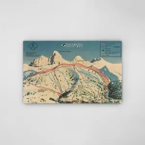 Grand Targhee Resort Map 1990
