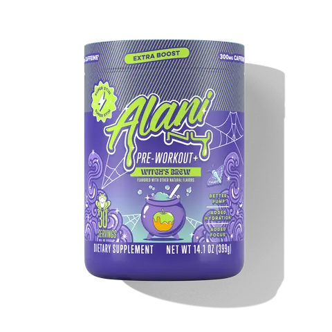 Alani Nu Pre-Workout Powder - Powdered Fitness Supplement, Energy & Performance Formula, 300mg Caffeine per Serving, Focus & Pump Support, Sugar-Free, Kiwi Strawberry Kiwiberry Flavor