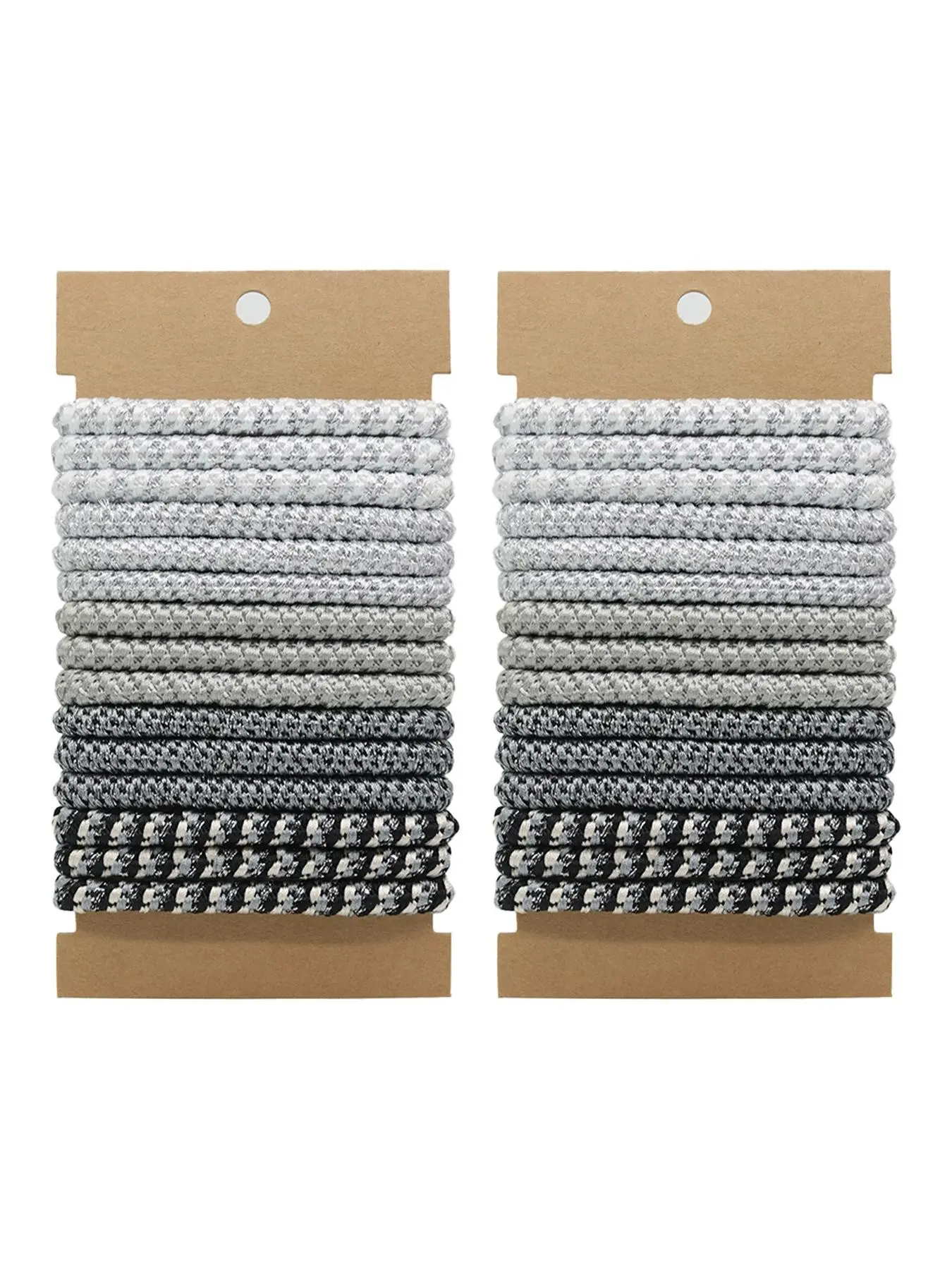30pcs Embroidery Thread Hair Tie Set, Bulk Hair Ties, Casual Style Braided Hair Bands, Cute Hair Ties, Fashionable Hair Accessories, All Seasons Fabric Accessories, Ideal for Crafting & DIY Projects, Hairbands