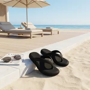 Non-Slip Waterproof EVA Beach Sandals – Lightweight Summer Flip Flops with Thick Sole for Pool, Shower & Outdoor