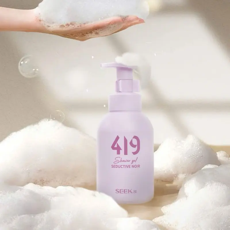 SEEK.si 419 Shower Gel Seductive Noir - Luxurious Foaming Bath Gel for Refreshing Cleanse