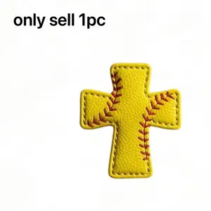 A Pocket Blessing, Baseball Football Softball Cross Edition， Inspirational Token for Teams & Youth Group Encouragement Decor， Handmade Pocket-Sized Cross Gift for Christian Athletesv