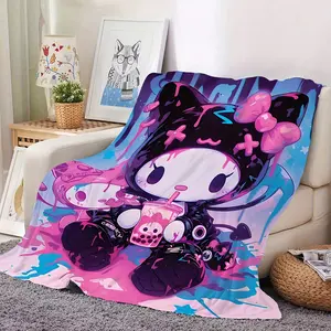 1-Pack Blanket - Soft and durable polyester material, suitable for all seasons, ideal for beds and sofas, machine washable, tear-resistant - perfect for home and travel.