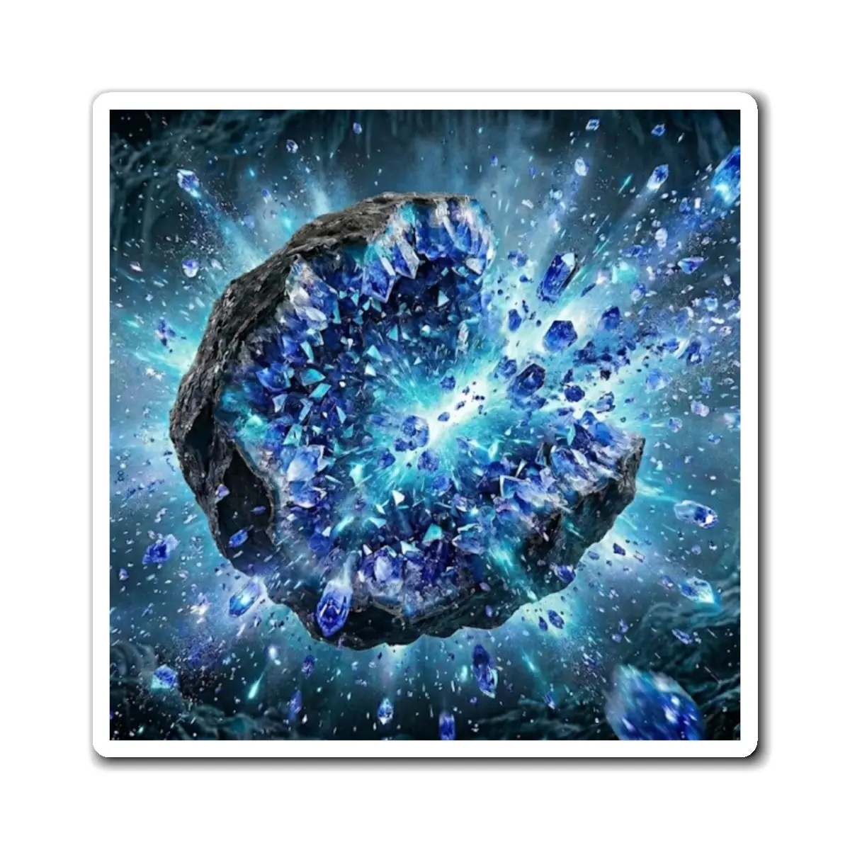 Crystal Meteor Magnet
