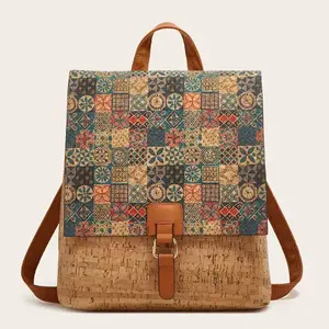 New elegant fashion backpack large capacity personality commuter bag
