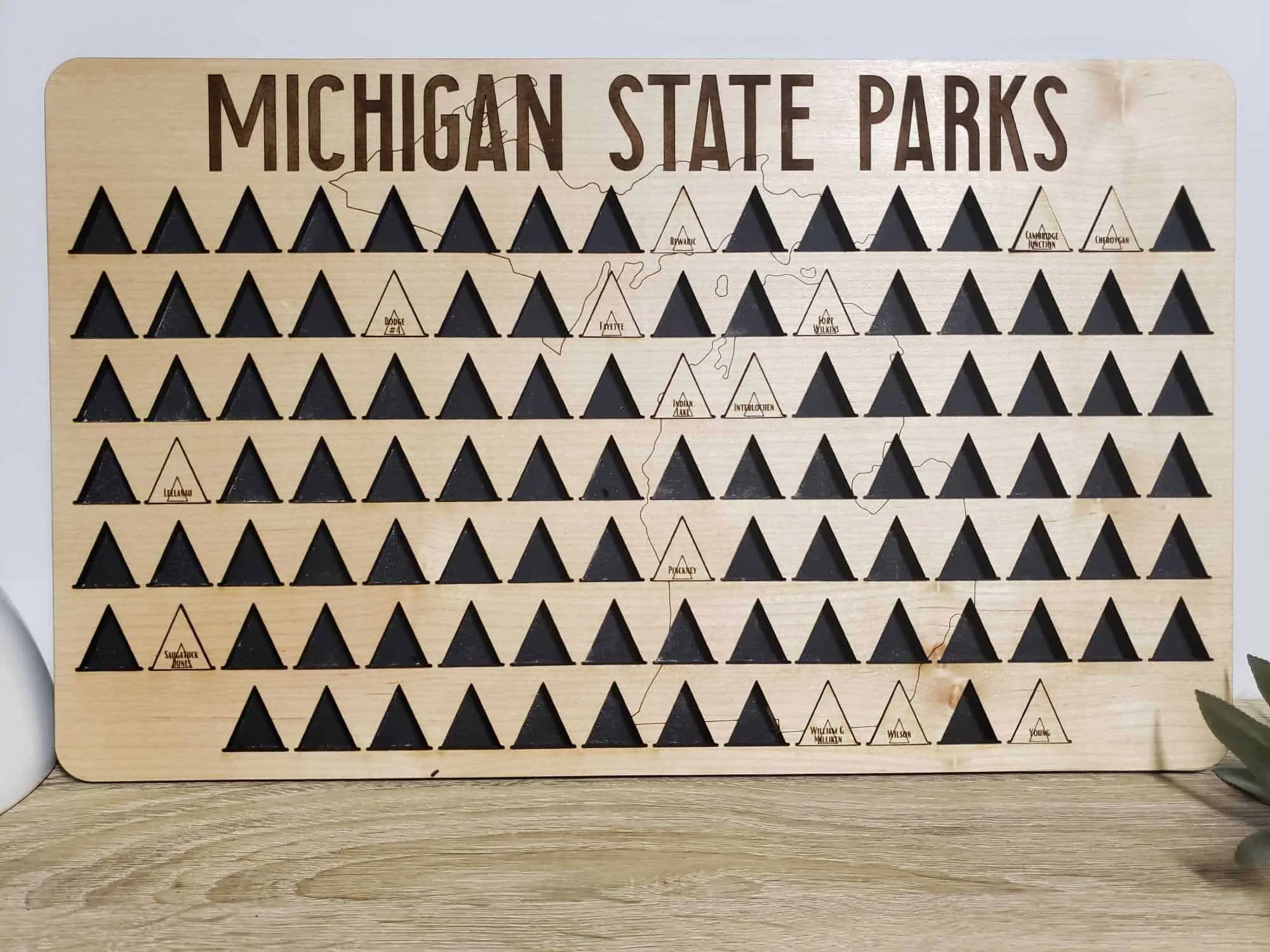 Michigan State Parks Tracker