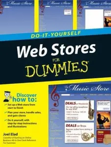 USED-Web Stores Do-It-Yourself for Dummies by Joel Elad (Paperback)