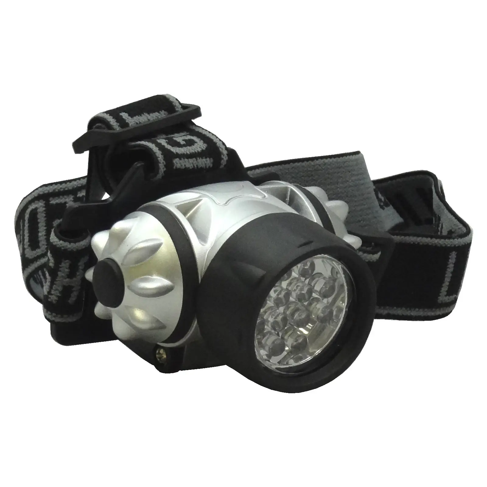 12 LED 4 Mode Battery Headlight Flashlight Helmet Headlamp Outdoor Torch Light