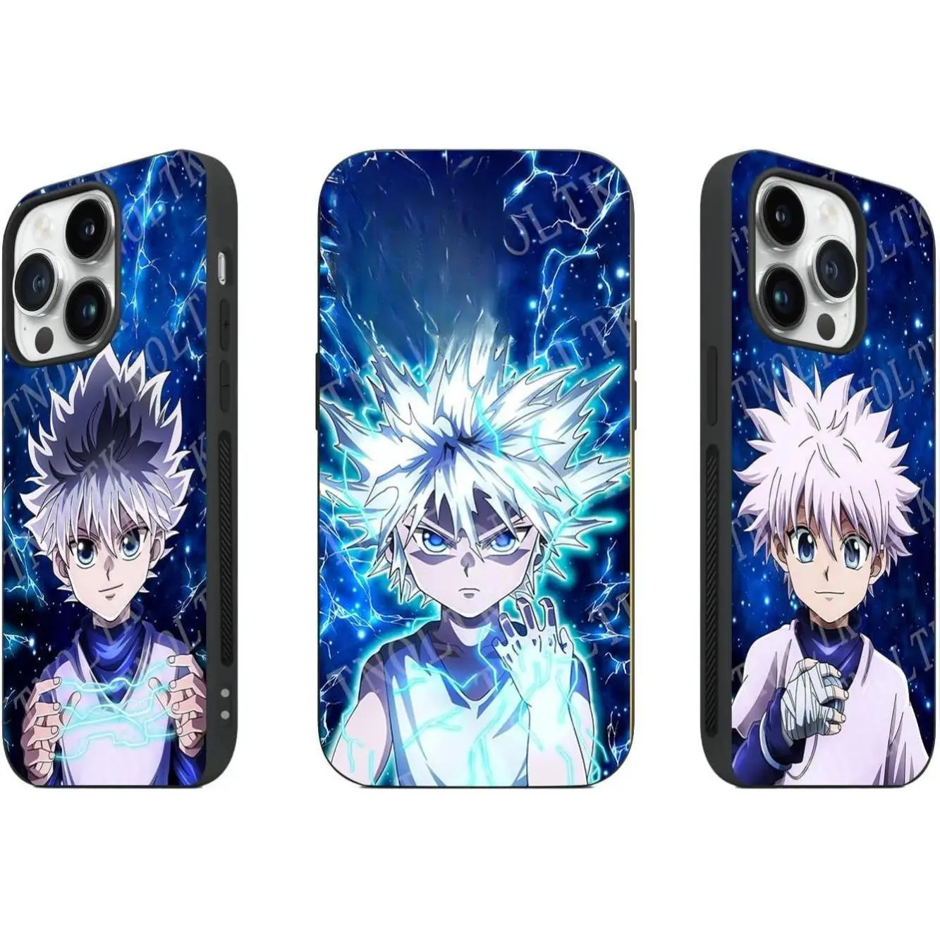 3D iPh 16 pro Case Anime Motion Anime Phone Case Shockproof Soft TPU Anti-Scratch Non-Slip Japanese Manga Case for iPh 16 pro Protection Cover