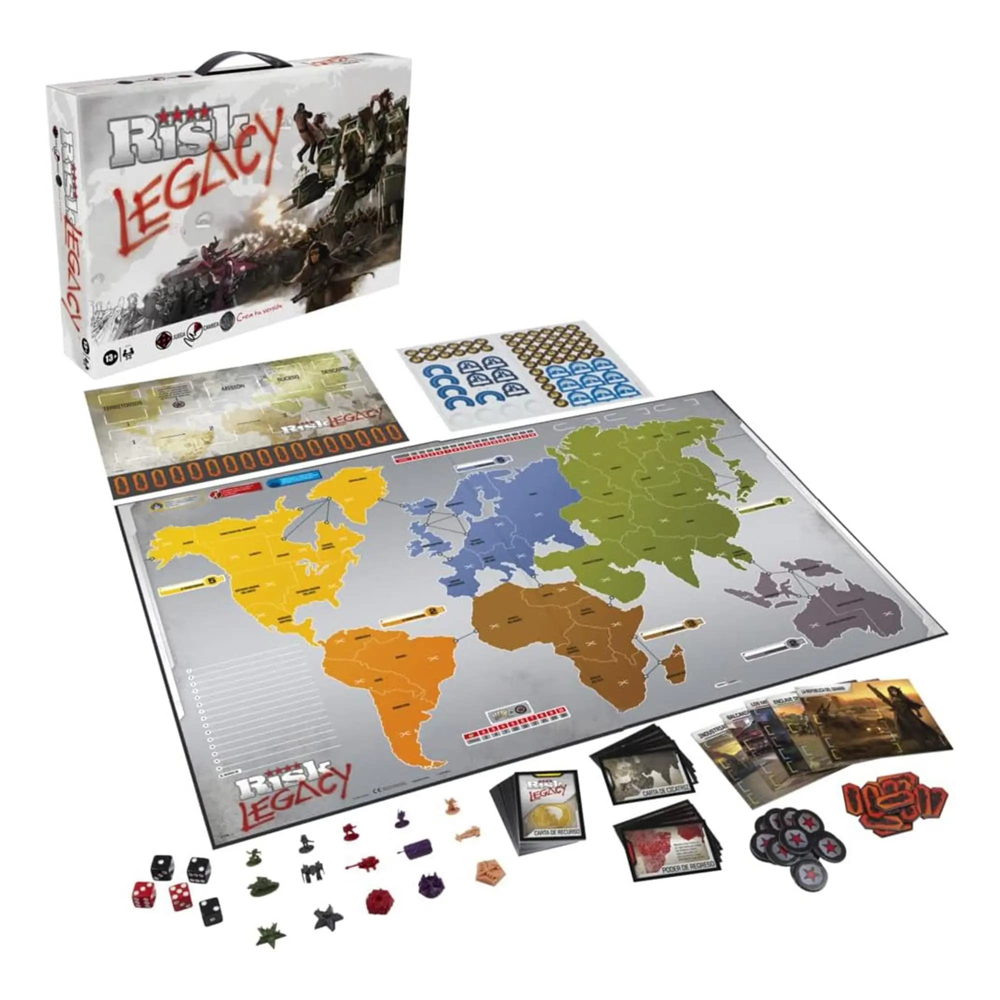 Risk Legacy Strategy Tabletop Game Risk Legacy Strategy Tabletop Game