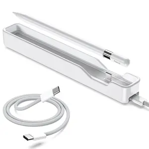 ZEEHOO Apple Pencil USB-C Charging Dock | Portable Charge & Storage Stand with Anti-Slip Base | Fast & Secure Power Dock for Apple Pencil