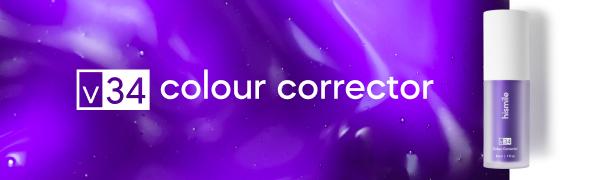 Hismile v34 Colour Corrector - Tooth Stain Concealer, Teeth Brightening Booster, Purple Toothpaste, Colour Correcting, Hismile V34