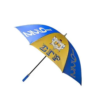 Sigma Gamma Rho Sorority 30inch Jumbo Umbrella Blue