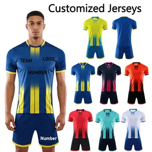 Custom Soccer Jerseys for Kids Personalised Football Shirt Set 2026 Men Women Football Jersey DIY Name
