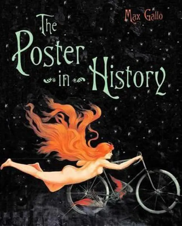 Used Print Book - The Poster in History by Max Gallo (Artistic Paperback, English Language) - Humanities & Social Sciences History & Culture Book, Decoration