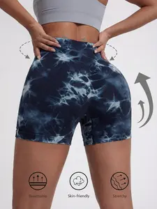 Seamless Workout Shorts for Women Scrunch Butt Lifting Gym Booty Biker Short Pants No Front Seam High Waisted Breathable Stretchy Shorts Womens Workout Gym Booty Scrunch Butt Athleisure Shorts