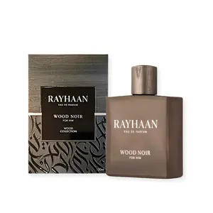 RAYHAAN WOOD COLLECTION WOOD NOIR EDP 3.4FL.OZ|100ML For Men