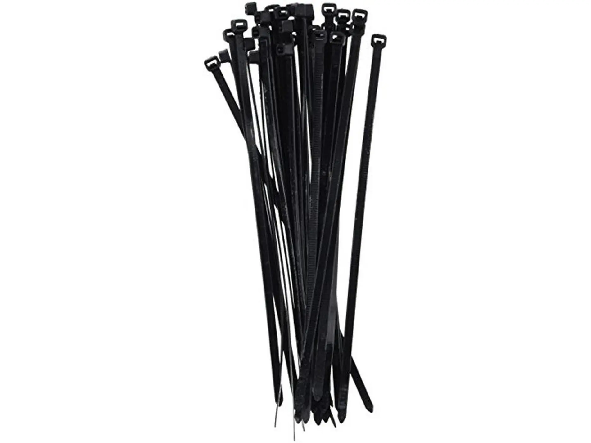 BlueDot Trading 4.8mm x 180 7" inch long Durable Heavy Duty Locking Cable Cord Zip Ties Wire Tie Strap, securely organize wires and cords, 100 PCS BLACK