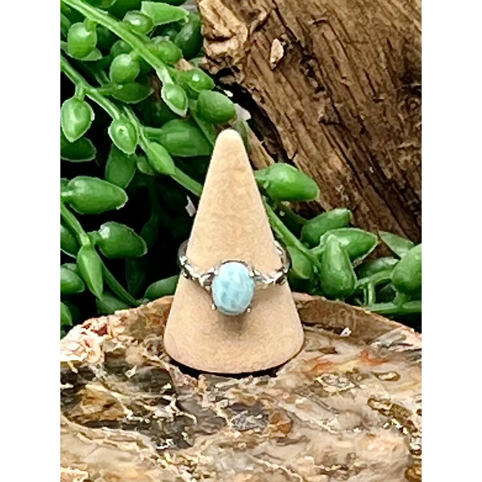 Larimar Ring