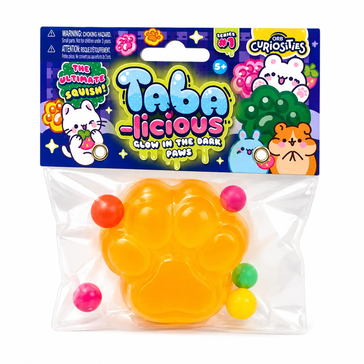 ORB Toys - Tabalicious Paw Squishies
