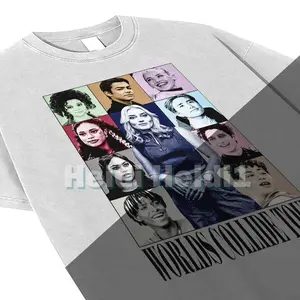 Zombies 4 World Collide TourShirt, Addison Eliza Nova Victor Willa Zed Tee, Vintage Zombies Bootleg Graphic Tee Crewneck Unisex for Women Men